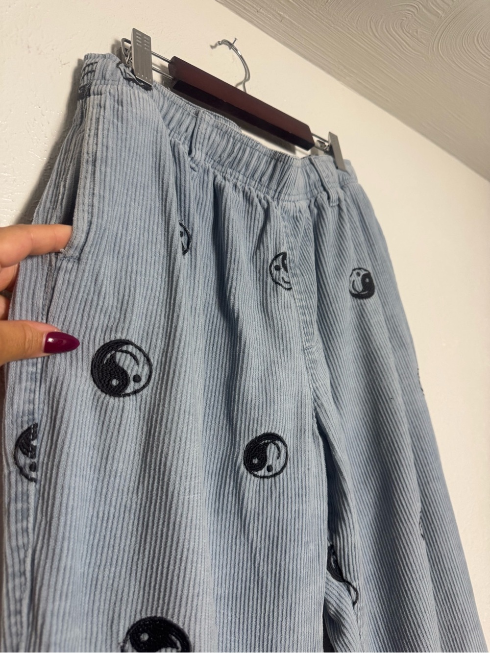 Yin Yang Corduroy Pull On Pants - Picture 3 of 7